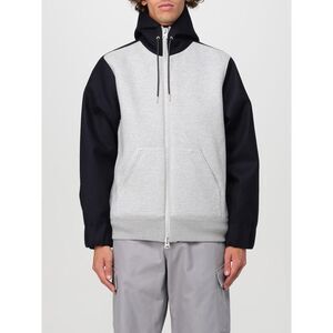Sacai Sweatshirt Men Grey